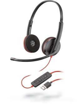 POLY SŁUCHAWKI PRZEWODOWE BLACKWIRE C3220