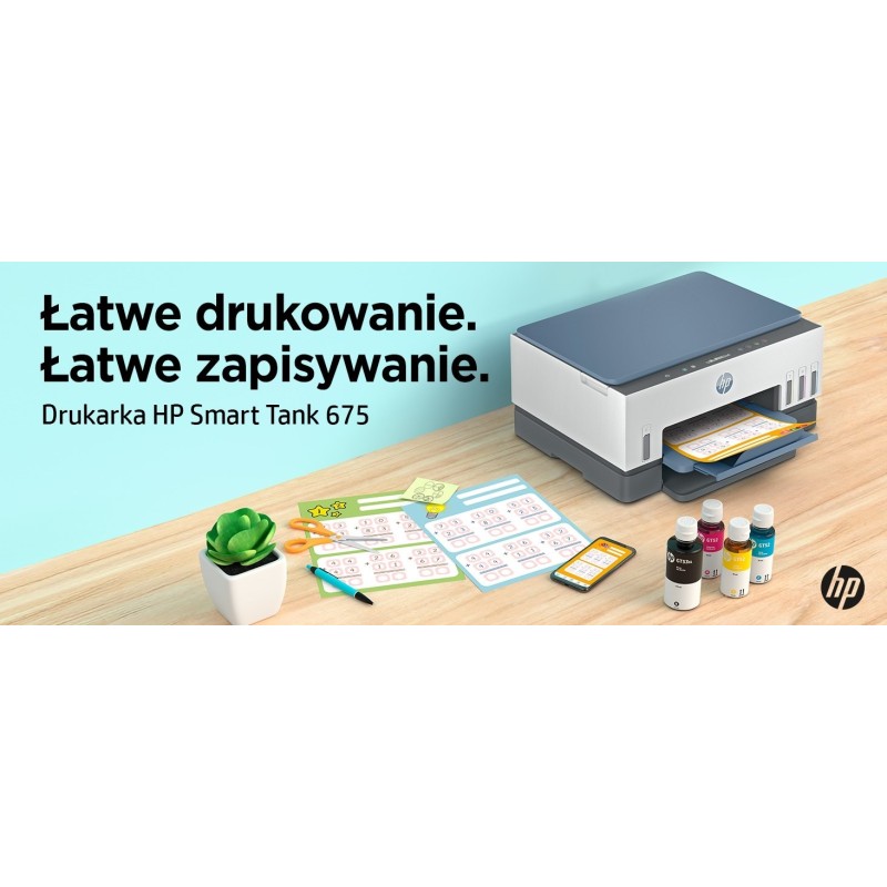 Urządzenie wielofunkcyjne Hp Smart Tank 675