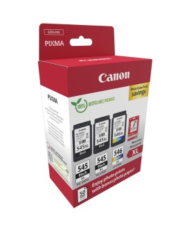 Canon 8286B015 nabój z tuszem 3 szt. Oryginalny Wysoka (XL) wydajność Czarny, Cyjan, Purpurowy, Żółty