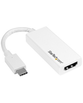StarTech.com CDP2HD4K60W zewnętrzna karta graficzna usb 3840 x 2160 px Biały