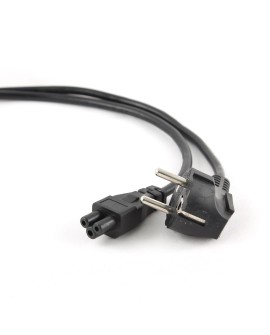 GEMBIRD KABEL ZASILAJĄCY DO NOTEBOOKA KONICZYNKA C5 (3 PIN) VDE 1M, CZARNY