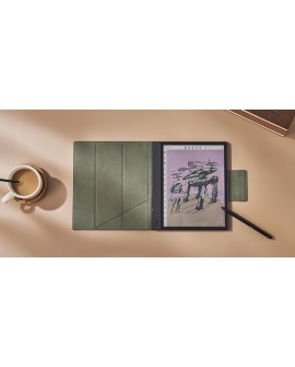 Etui magnetyczne Onyx Boox Note Air 4 C Ciemno-szare