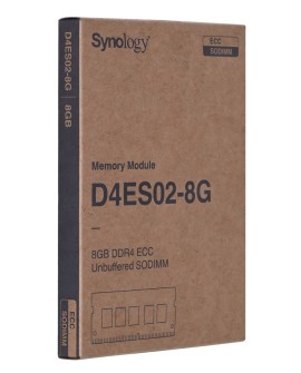 Synology 8GB DDR4 ECC Unbuffered SODIMM (DS1823xs+, DS923+, DS723+, RS822RP+, RS822+, DS3622xs+, DS2422+, DS1522+) D4ES02-8G