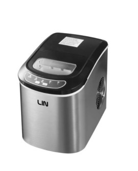 Kostkarka do lodu LIN ICE PRO-S12 srebrna (WYPRZEDAŻ)