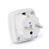 Adapter GEMBIRD A-AC-UKEU-001 (Angielski F - PL (10A) M kolor biały)