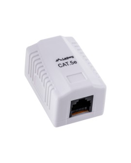 Gniazdo natynkowe Lanberg OU5-0001-W (RJ-45 kat. 5e UTP kolor biały)