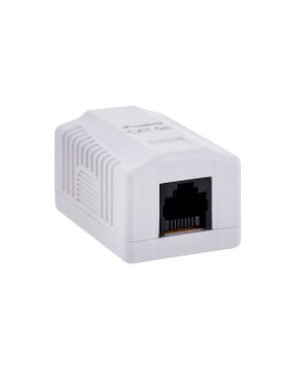 Gniazdo natynkowe Lanberg OU5-0001-W (RJ-45 kat. 5e UTP kolor biały)