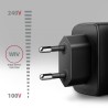 Axagon ACU-PQ45 QC 3.0, 4.0/AFC/FCP/PPS/PD, 45W, schwarz - Netzladegerät mit USB-A und USB-C Schnittstelle Telefon komórkowy,