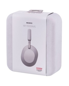 Słuchawki Sony WH-1000XM5 nauszne bluetooth srebrne