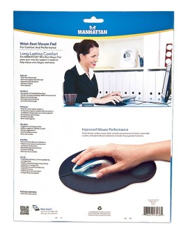 MANHATTAN PODKŁADKA POD MYSZ FOAM CZARNA 434362