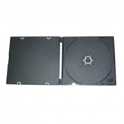 Box na 1 szt. CD, miękki plastik, czarny, cienki, 5.2 mm, 200-pack, cena za 1 sztukę, EOL