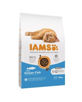 IAMS Kitten Ocean Fish - sucha karma dla kota - 10 kg