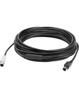 Logitech GROUP 10m Extender Cable kabel PS/2 6-p Mini-DIN Czarny