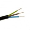 Przewód elektryczny ziemny drut YKY 0,6/1kV 3x1,5mm2 CZARNY ELEKTROKABEL 100m