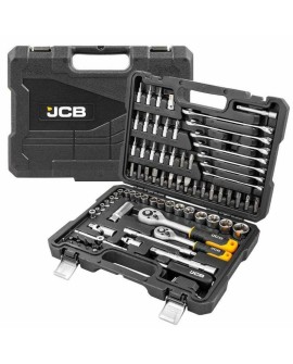 JCB ZESTAW KLUCZY 82el. 3/8" 1/4"
