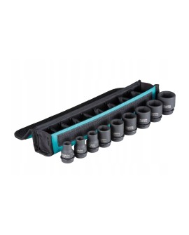 MAKITA ZESTAW NASADEK UDAROWYCH 1/2" 9szt. 10-27mm E-16617