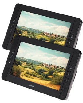 Przenośny odtwarzacz DVD Denver MTW-1098 z ekranami 2 x 10"
