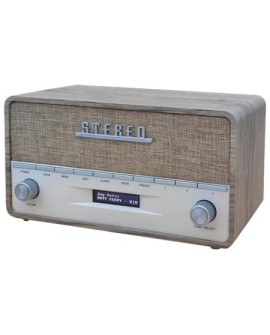Denver DAB-36LW radio Przenośny Cyfrowy Brązowy, Biały