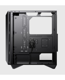 Obudowa komputerowa MSI MPG GUNGNIR 110R Mid Tower Gaming Computer Case Black, USB 3.2 Gen2 Type C, 4x 120mm ARGB Fan, Mystic