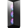 Obudowa komputerowa MSI MPG GUNGNIR 110R Mid Tower Gaming Computer Case Black, USB 3.2 Gen2 Type C, 4x 120mm ARGB Fan, Mystic