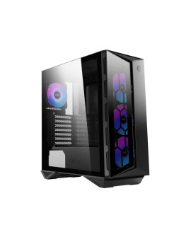 Obudowa komputerowa MSI MPG GUNGNIR 110R Mid Tower Gaming Computer Case Black, USB 3.2 Gen2 Type C, 4x 120mm ARGB Fan, Mystic