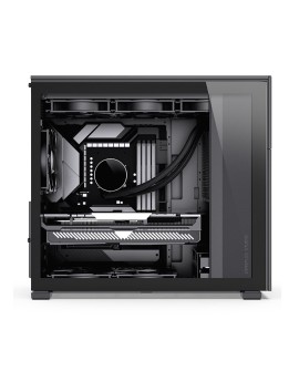 Jonsbo D41 MESH Screen ATX Tempered Glass - black