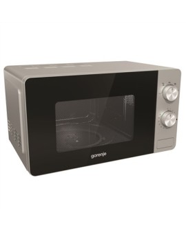 Gorenje MO17E1S kuchenka mikrofalowa Czarny, Stal nierdzewna Mikrofalówka Solo Poza zakresem 17 l 700 W
