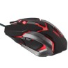 E-blue Auroza Gaming Mysz przewodowa, czarna, 4000DPI, e-box