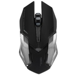 E-blue Auroza Gaming Mysz przewodowa, czarna, 4000DPI, e-box