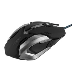 E-blue Auroza Gaming Mysz przewodowa, czarna, 4000DPI, e-box
