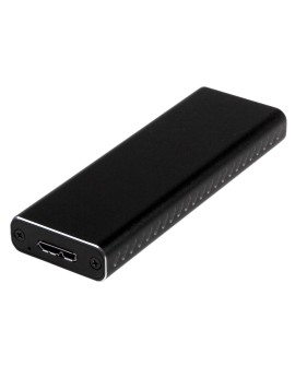 StarTech.com SM2NGFFMBU33 obudowa do dysków twardych Obudowa SSD Czarny M.2