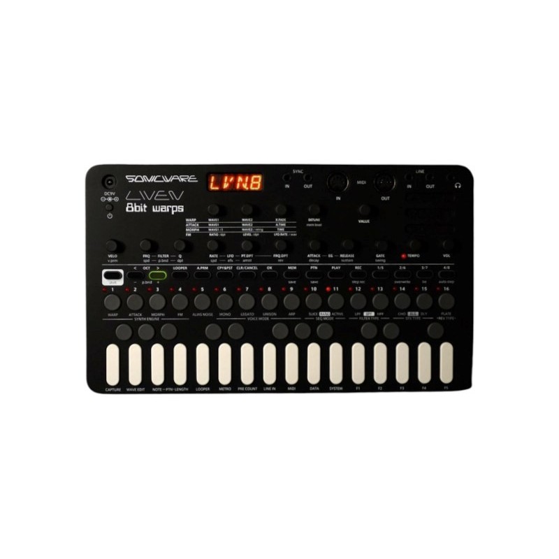 Sonicware LIVEN 8bit warps - 8-bitowy syntezator z looperem
