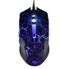 E-blue Auroza EMS636 Hexagon Mysz przewodowa, czarna, 2500DPI, EOL