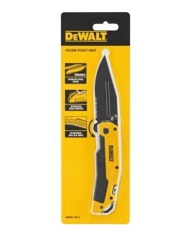 Nóż składany kieszonkowy 82mm DEWALT