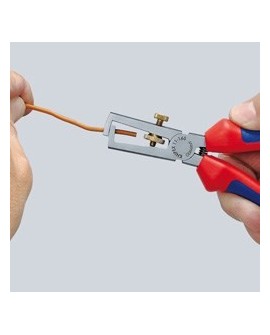 Knipex 11 02 160 narzędzie do zdejmowania izolacji Niebieski, Czerwony