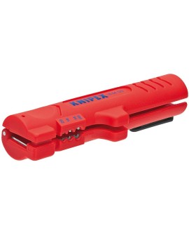 Knipex 16 64 125 SB narzędzie do zdejmowania izolacji Czerwony