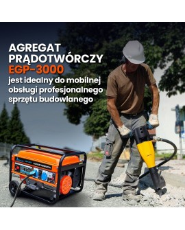 EXTRALINK AGREGAT BENZYNOWY EGP-3000 3KW