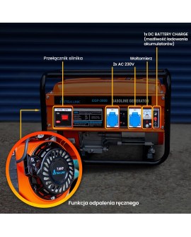 EXTRALINK AGREGAT BENZYNOWY EGP-3000 3KW