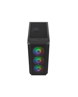 FURY OBUDOWA KOMPUTEROWA FURY SHOBO SH4F RGB MIDI Z OKNEM CZARNA
