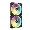 Corsair CO-9051004-WW system chłodzenia komputerów Obudowa komputera Wentylator 14 cm Czarny, Biały 2 szt.