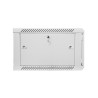 Szafa jednosekcyjna Lanberg WF01-6606-10S (6U 368mm / 600mm / 600 mm wisząca Szklane 19'' kolor szary)