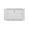 Szafa jednosekcyjna Lanberg WF01-6606-10S (6U 368mm / 600mm / 600 mm wisząca Szklane 19'' kolor szary)