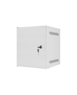 LANBERG SZAFA WISZĄCA RACK 10" 6U 280X310 SZARA, DRZWI METALOWE (FLAT PACK) WF10-2306-00S