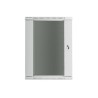 Szafa montażowe Lanberg WF01-6618-10S (18U 900mm / 600mm / 600 mm wisząca Szklane 19'' kolor szary)