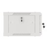 Szafa jednosekcyjna Lanberg WF01-6404-10S (4U 368mm / 600mm / 450 mm wisząca Szklane 19'' kolor szary)