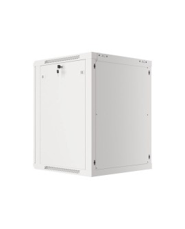 Szafa rack Lanberg WF01-6615-10S (15U 769mm / 600mm / 600 mm wisząca Szklane 19'' kolor szary)