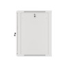 Szafa rack Lanberg WF01-6615-10S (15U 769mm / 600mm / 600 mm wisząca Szklane 19'' kolor szary)