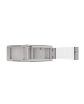LANBERG SZAFA WISZĄCA 19" 4U 570X600 SZYBKI MONTAŻ (SZARA, FLAT PACK) WFFA-5604-10S