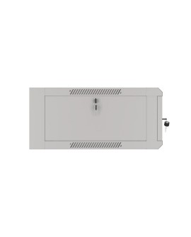LANBERG SZAFA WISZĄCA 19" 4U 570X600 SZYBKI MONTAŻ (SZARA, FLAT PACK) WFFA-5604-10S
