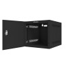 LANBERG SZAFA WISZĄCA RACK 10" 6U 280X310 CZARNA, DRZWI METALOWE (FLAT PACK) WF10-2306-00B